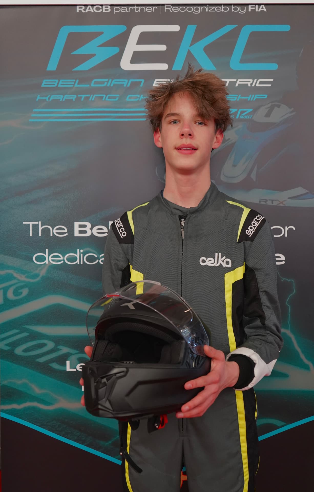 Maximilien Celka, pilote Juniors
