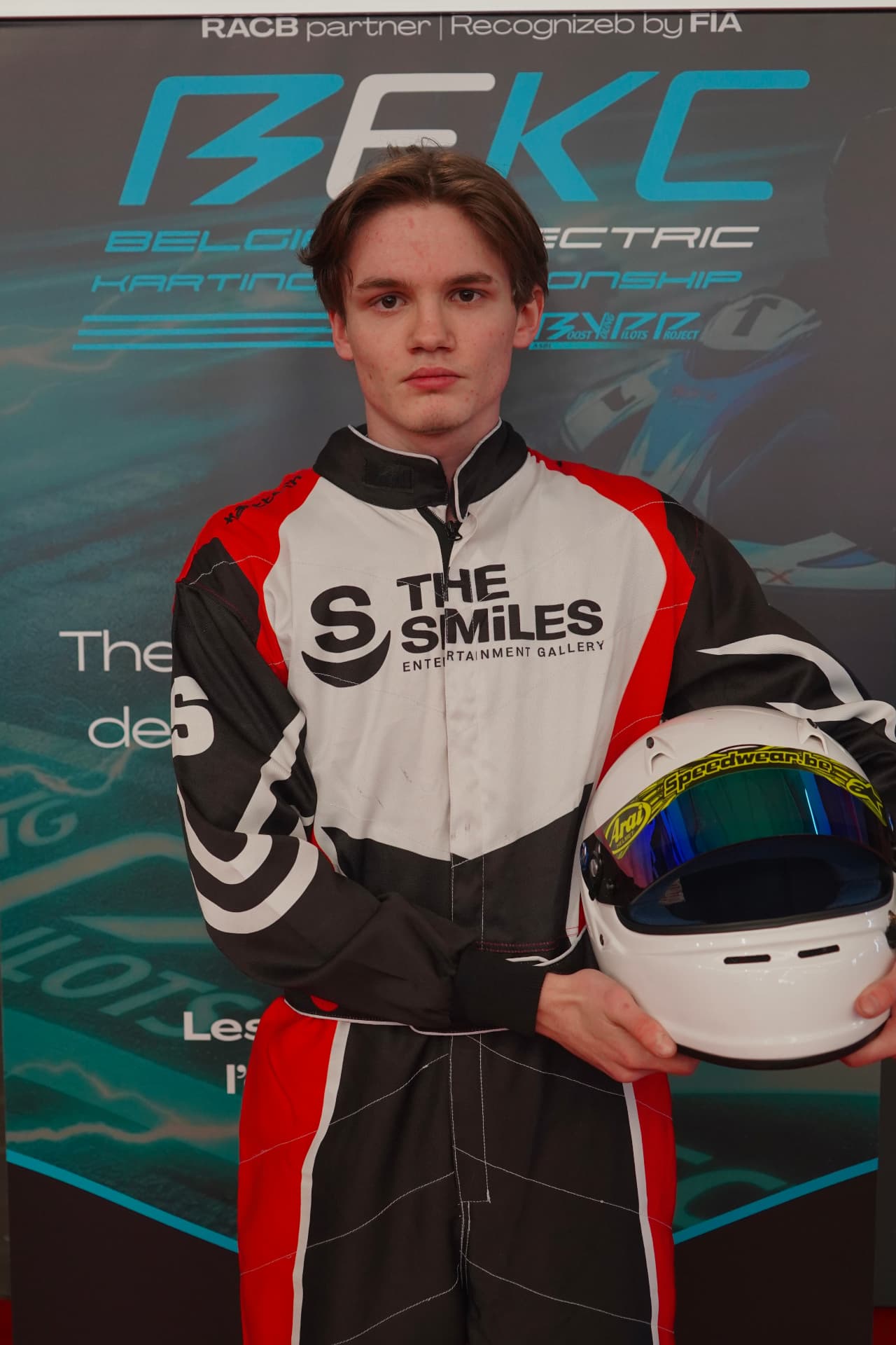 Beau Van De Woestyne, pilote Juniors