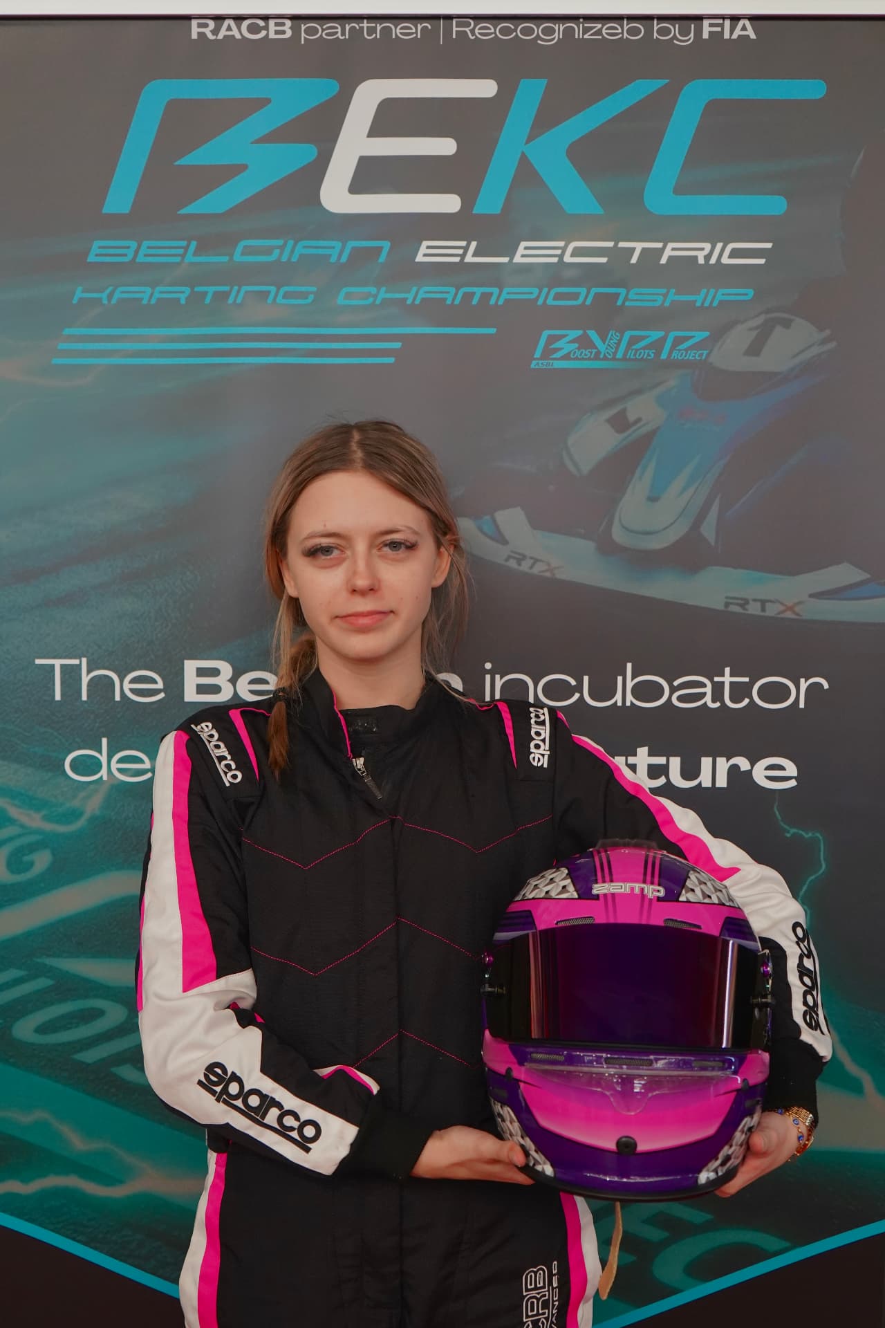 Elise de Crawhez, pilote Juniors