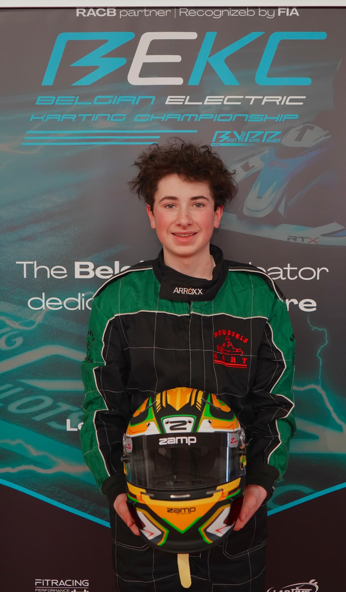 Antoine Coppin, pilote Juniors