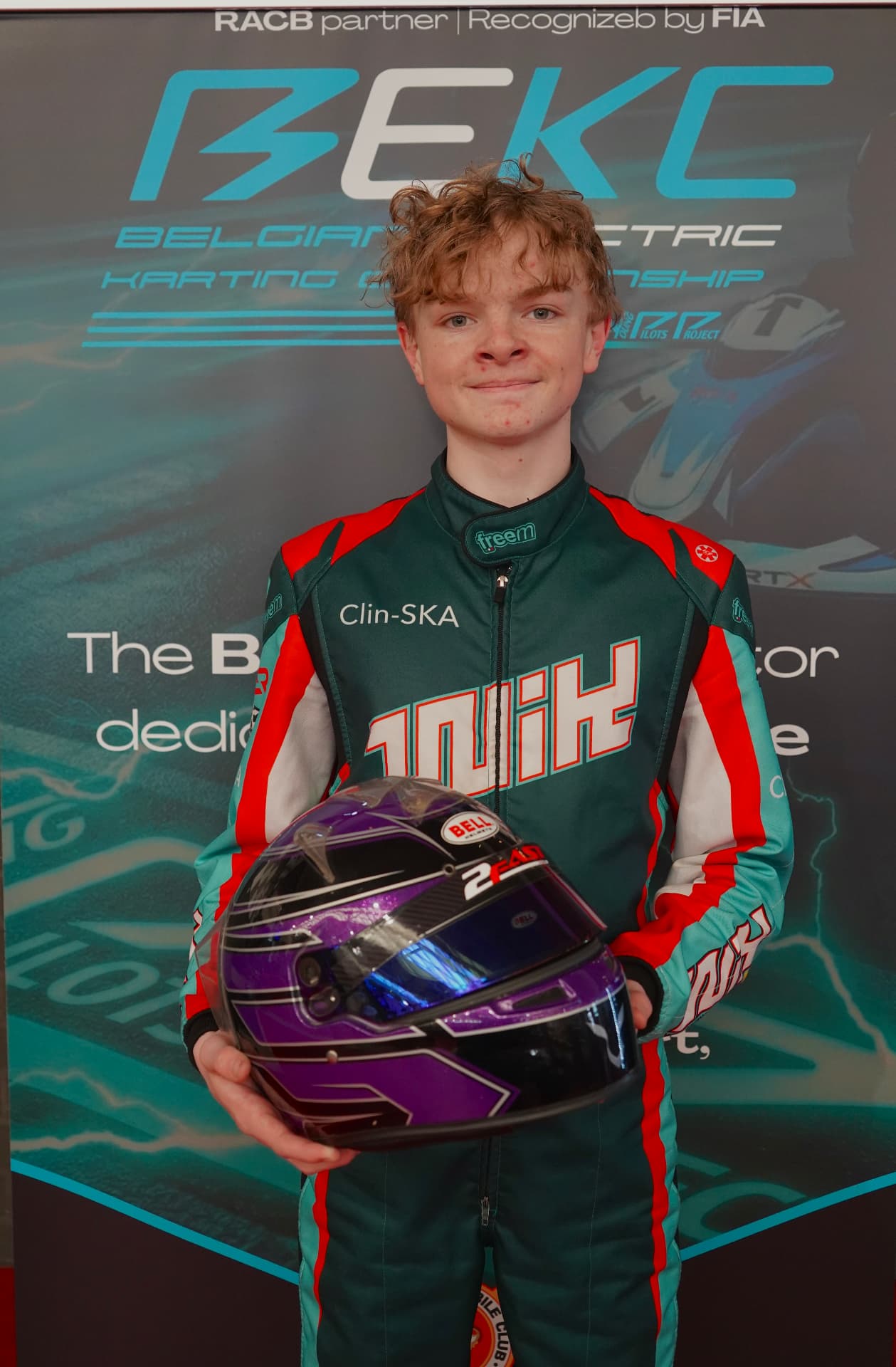Ethan Koch, pilote Juniors