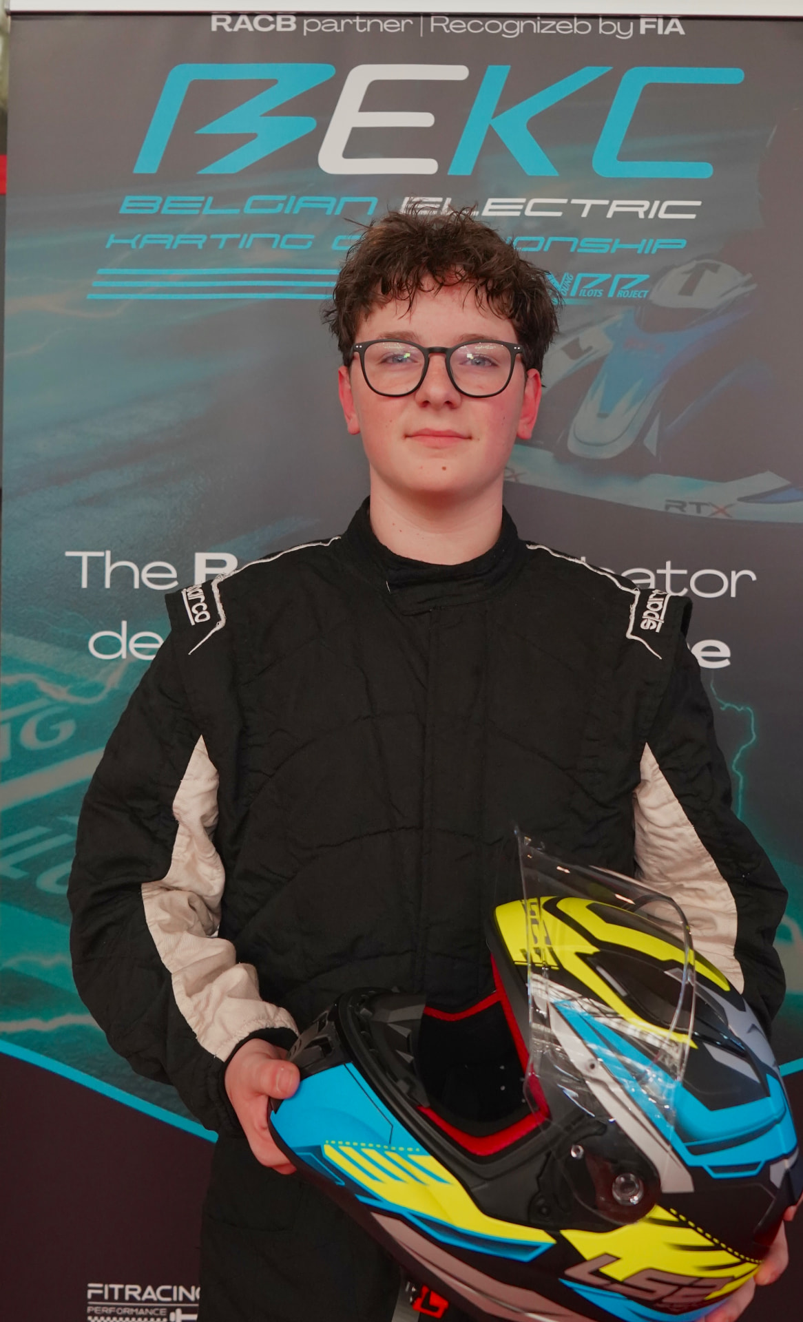 Yanis Deshayes, pilote Juniors