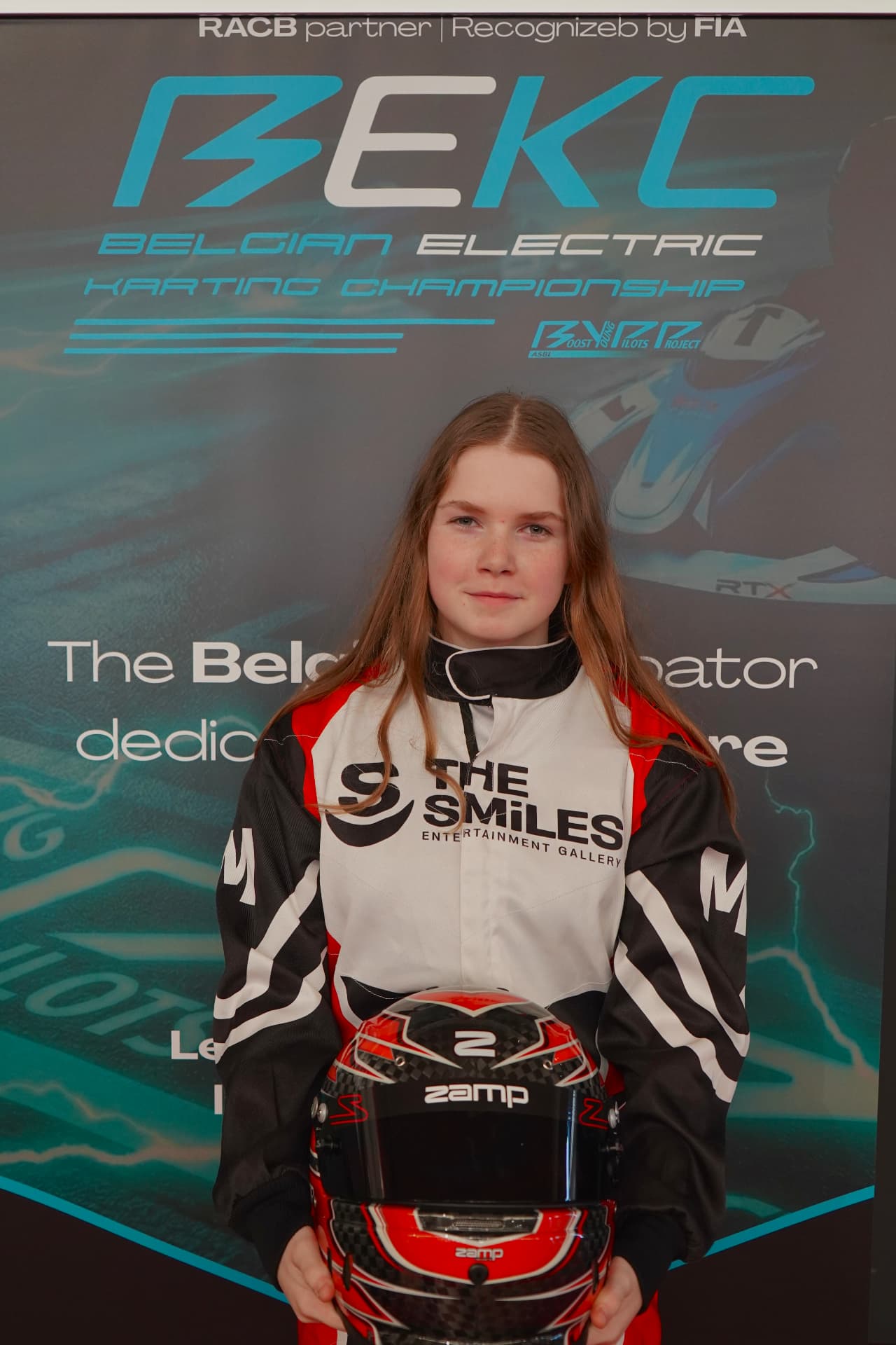 Emma Simoens, pilote Juniors